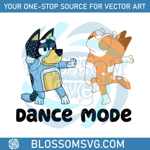 bluey-dance-mode-svg-bluey-family-svg-graphic-design-file