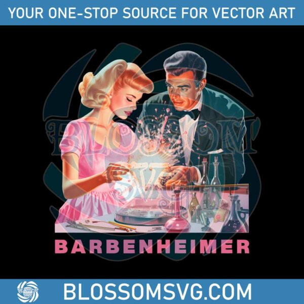 barbenheimer-barbie-x-oppenheimer-movie-png-download