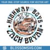 zach-bryan-highway-boys-svg-country-music-svg-cricut-file