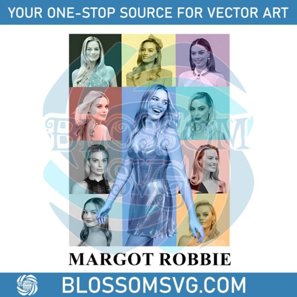 trendy-margot-robbie-the-eras-tour-inspired-png-download