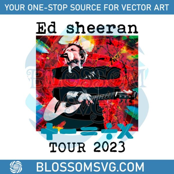 ed-sheeran-concert-the-mathematics-tour-png-download