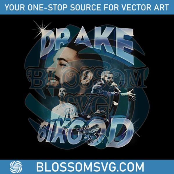 drake-6ix-god-hip-hop-png-drake-tour-png-silhouette-file