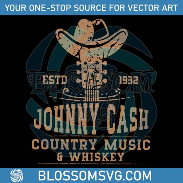 johnny-cash-estd-1932-country-music-and-whiskey-svg-file