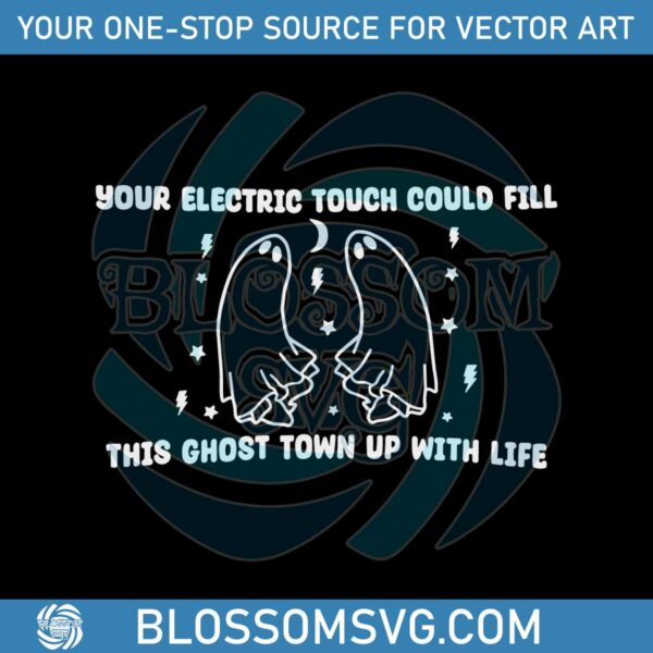 ghost-electric-touch-taylors-version-svg-digital-cricut-file