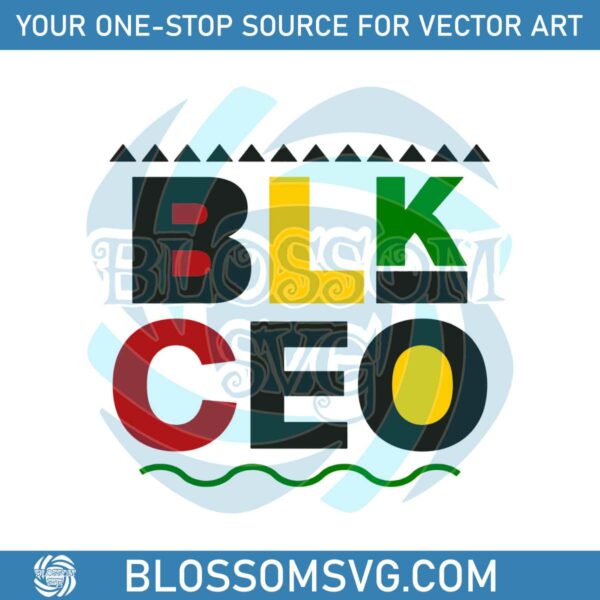 Black Ceo SVG American African SVG Cutting Digital File