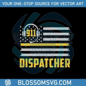 911-dispatcher-flag-svg-protecting-the-three-svg-digital-file