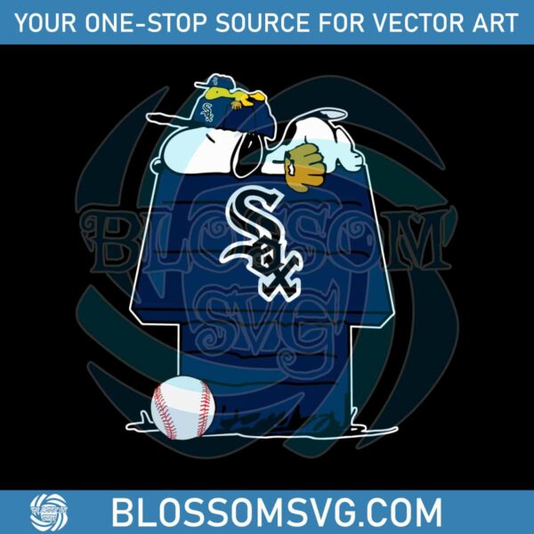 chicago-white-sox-mlb-team-snoopy-sleep-svg-download