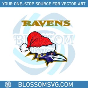 baltimore-ravens-nfl-christmas-logo-svg-graphic-design-file