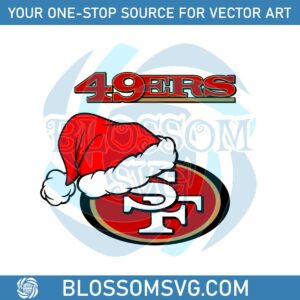 san-francisco-49ers-nfl-christmas-logo-svg-file-for-cricut