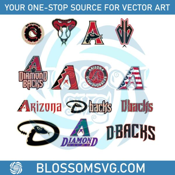 Arizona Diamondbacks Logo Bundle File Svg Digital File
