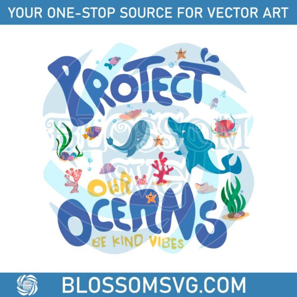 Protect Our Oceans SVG Save The Shark Surfing SVG Cricut File