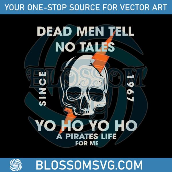 Dead Men Tell No Tales SVG Pirates Of The Caribbean SVG File