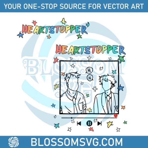 Heartstopper Gay Panic SVG Nick and Charlie SVG Download