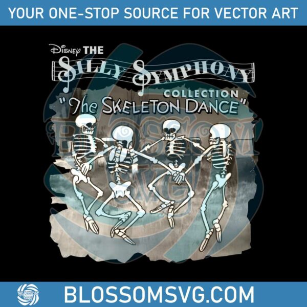 Disney The Silly Symphony PNG The Skeleton Dance PNG File