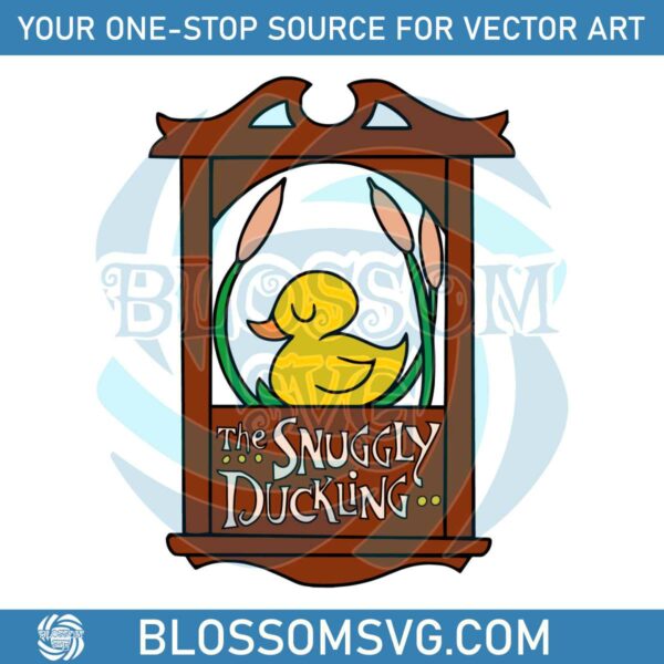 The Snuggly Duckling SVG Tangled Series SVG Digital File