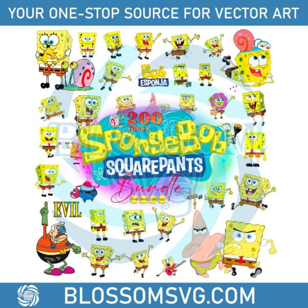 200-files-spongebob-cartoon-svg-bundle-digital-files
