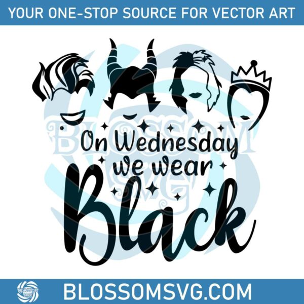 halloween-witch-on-wednesday-we-wear-black-svg-cricut-file