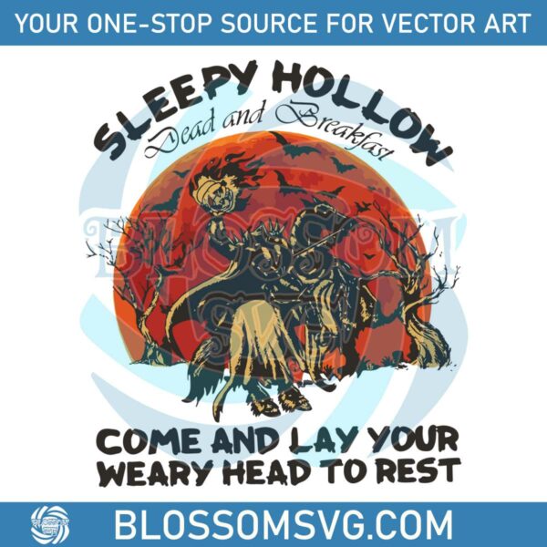 Sleepy Hollow Come And Lay Your Weary Head To Rest PNG