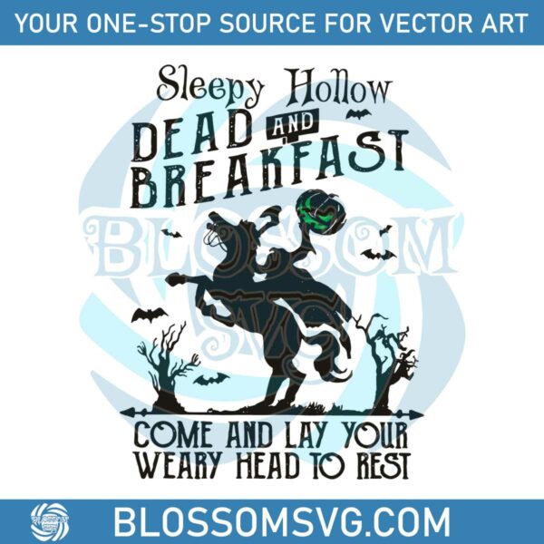 Halloween Sleepy Hollow SVG Headless Horseman SVG File