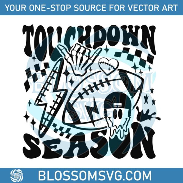 Touchdown Season SVG Football Game Day SVG Download
