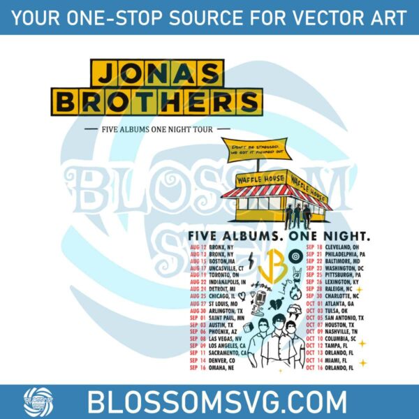waffle-house-jonas-brothers-five-albums-one-night-tour-svg
