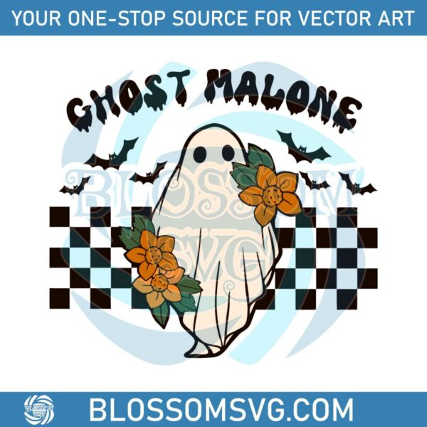 floral-ghost-malone-svg-halloween-party-svg-cricut-file