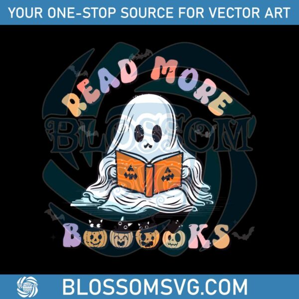 read-more-books-svg-spooky-teacher-ghost-svg-digital-file