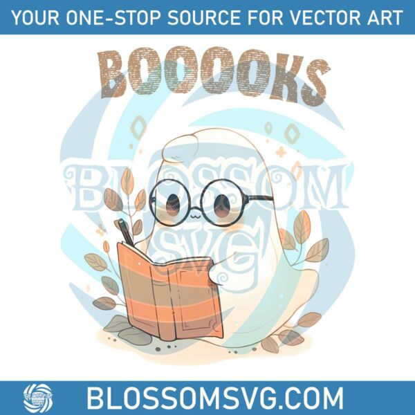 funny-ghost-book-png-book-lover-halloween-png-download