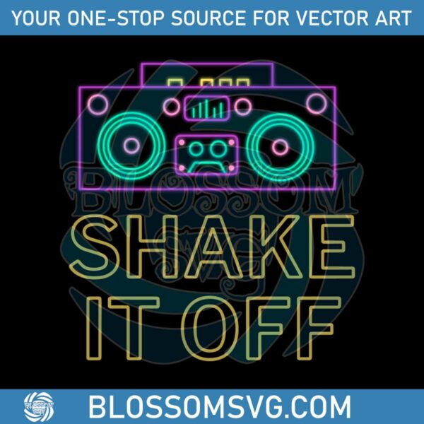 Retro Shake It Off 1989 Taylor Swift SVG Digital Cricut File