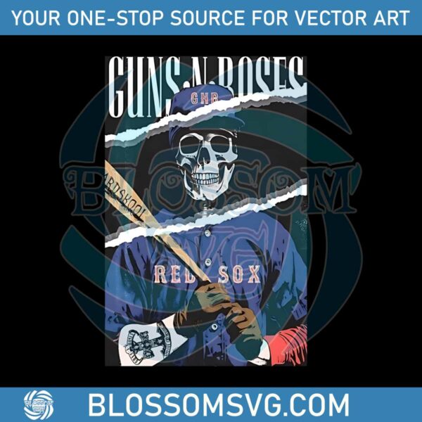 Guns N Roses Fenway Park Boston Red Sox PNG Download