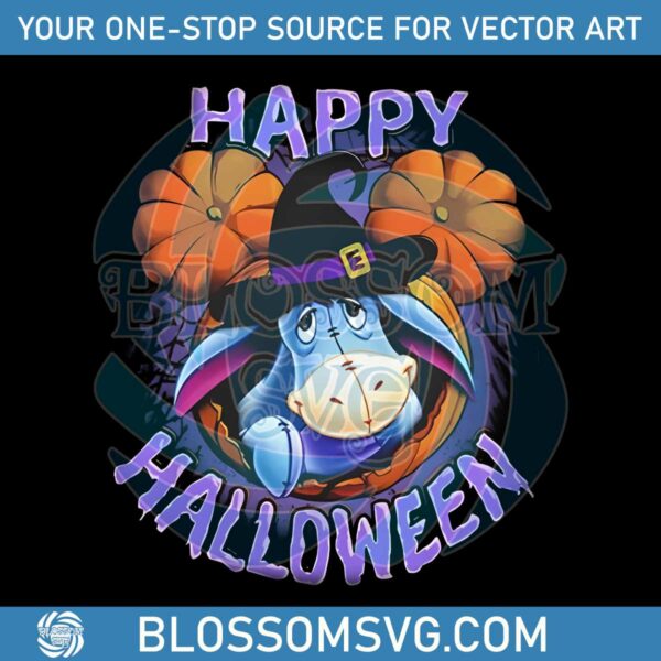 cute-eeyore-walt-disney-happy-halloween-png-download