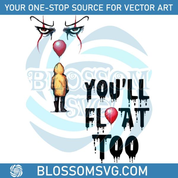 you-will-float-too-halloween-horror-character-png-download