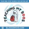 teaching-my-boos-halloween-retro-svg-digital-cricut-file