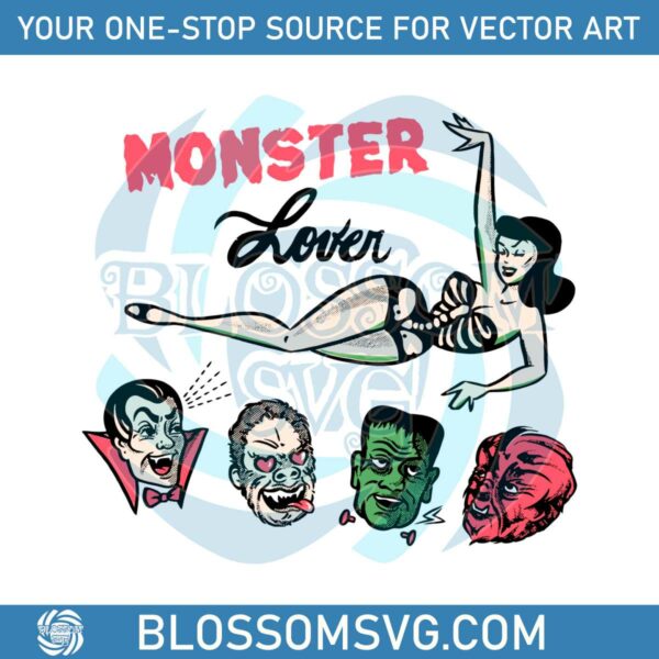 monster-lover-svg-funny-girl-and-horror-characters-svg-file