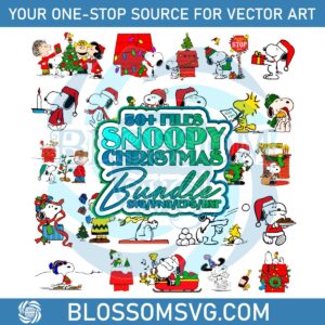 vintage-snoopy-christmas-svg-peanuts-cartoon-svg-bundle
