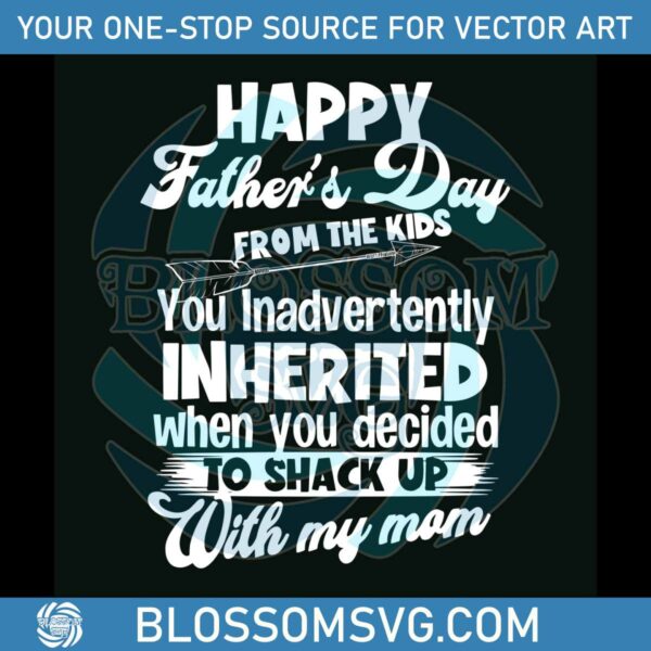 Happy Fathers Day From The Kisd SVG Digital Cricut File