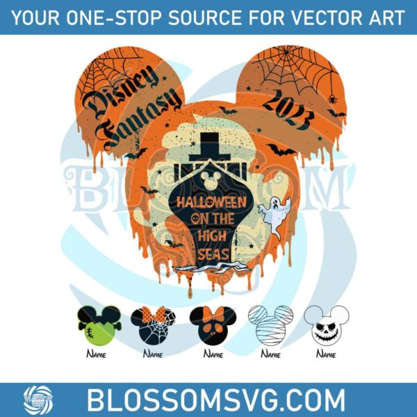 Personalized Halloween On The High Seas Family Matching SVG