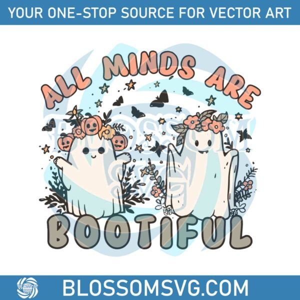 All Minds Are Bootiful Halloween School SVG Download File