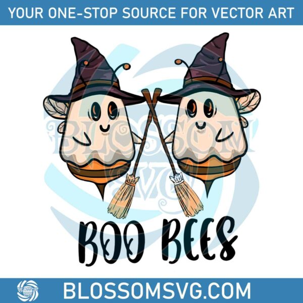 Boo Bee Funny Halloween Ghost Witches PNG Download