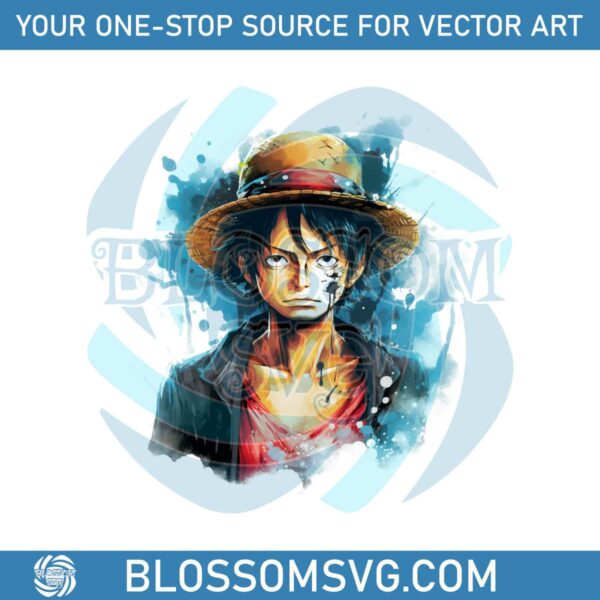 One Piece Monkey D Luffy Character PNG Sublimation