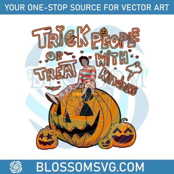 Trick Or Treat People With Kindness Harryween PNG Download