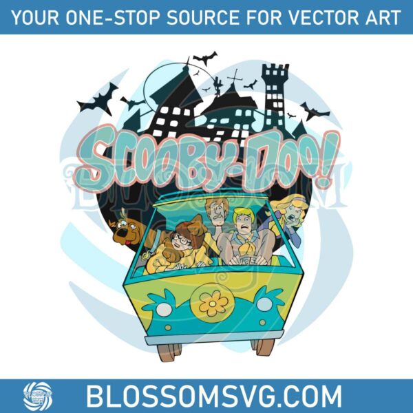 Scooby Doo Vintage Disneyworld Halloween SVG Download