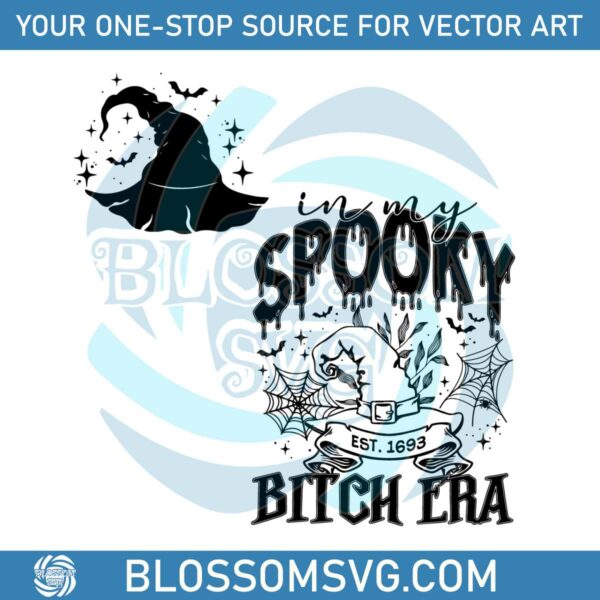Vintage Halloween In My Spooky Bitch Era SVG Cricut File