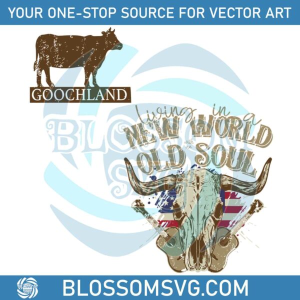 Goochland Living In A New World With An Old Soul SVG File