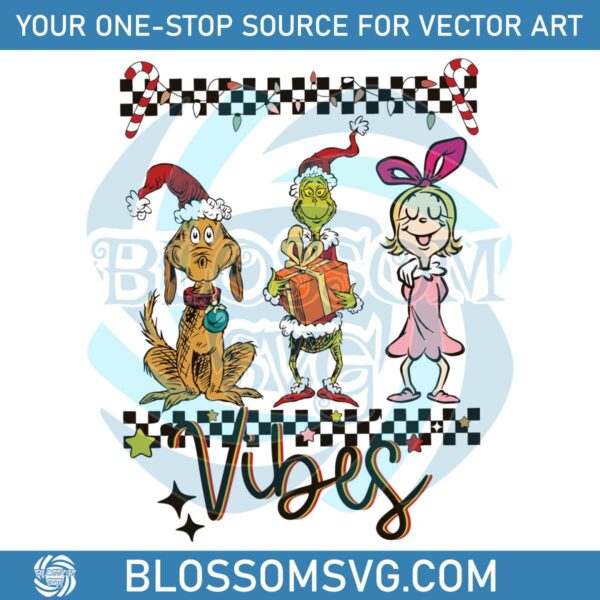 Christmas Grinch Cindy Lou SVG Grinch And Friends SVG File