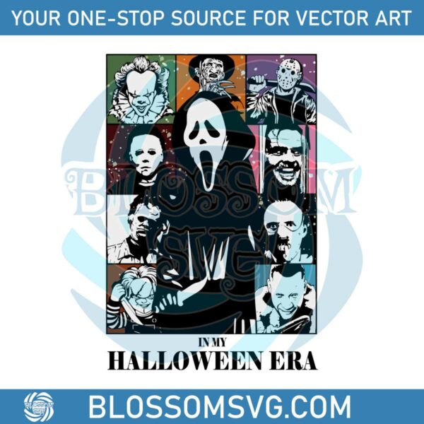 In My Halloween Era Svg Eras Tour Horror Movie SVG Download
