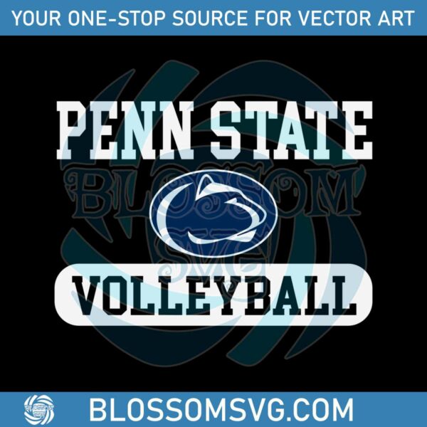 penn-state-nittany-lions-volleyball-logo-svg-file-for-cricut