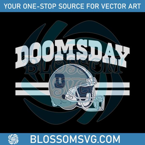 Vintage Dallas Cowboys Doomsday In Big D SVG Cricut File