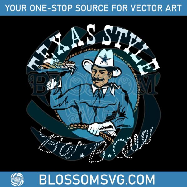 NFL Texas Style Flavortown Dallas Cowboys SVG Cutting File