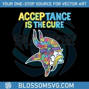 acceptance-is-the-cure-minnesota-vikings-autism-logo-svg-file